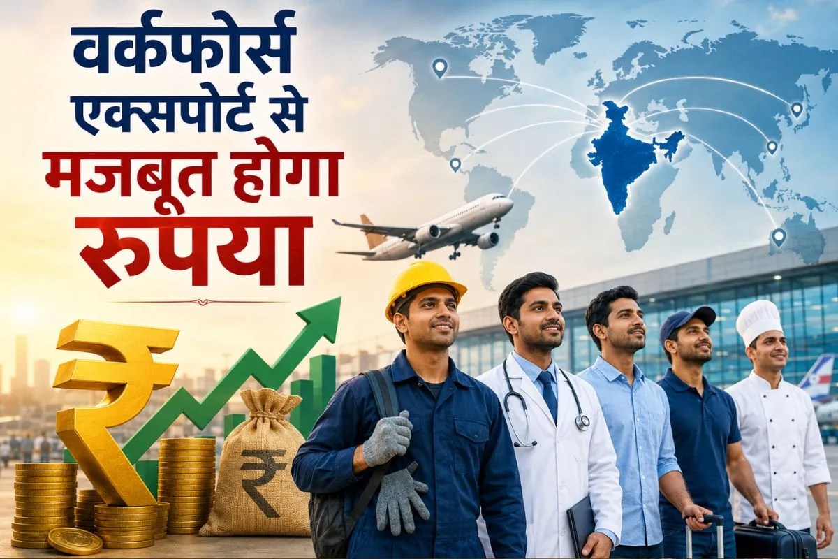 Rupee Fall: रुपया 96 पार, क्या रूस, जापान और इजराइल को वर्कफोर्स एक्सपोर्ट से संभलेगा रुपया?