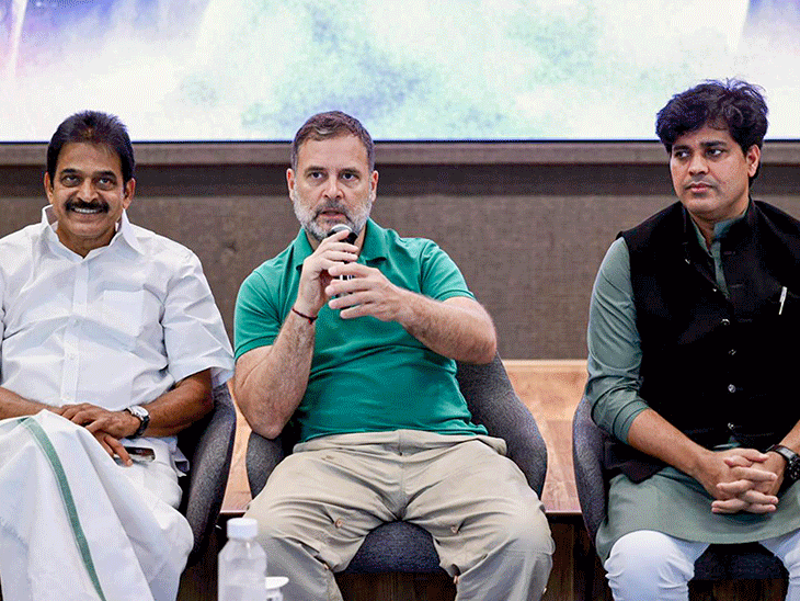 भाजपा बोली- राहुल का मोदी सरकार गिराना सपने देखने जैसा:’टूलकिट गैंग’ की फितरत सब जानते हैं; राहुल बोले- एक साल में मोदी की विदाई तय