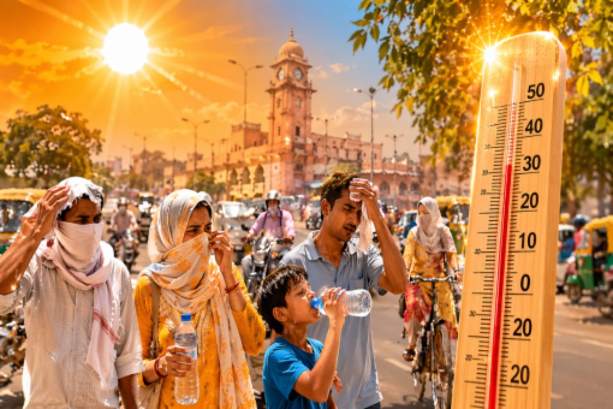 Delhi Weather Update: दिल्ली बनी भट्टी, मौसम विभाग का 5 दिनों का ‘ऑरेंज अलर्ट’, 46 डिग्री तक पहुंचेगा पारा