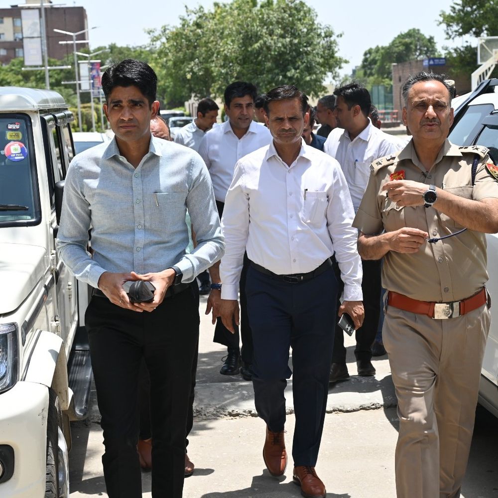 डीक्रस्ट मुरथल में कल होगा मेयर-पार्षदों का शपथ ग्रहण समारोह:सीएम सैनी होंगे मुख्य मेहमान; ADC ने निरीक्षण कर दिए आवश्यक निर्देश, प्रशासन अलर्ट