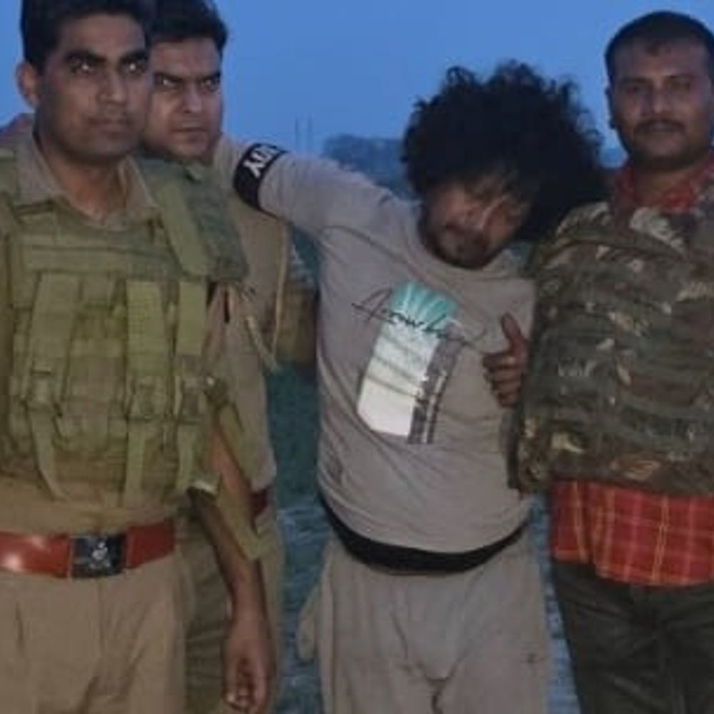 गोरखपुर मुठभेड़ में गिरफ्तार लुटेरे की हार्ट अटैक से मौत:सराफा की दुकान में की थी लूट, पैर में लगी थी पुलिस की गोली