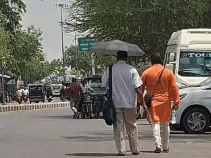अजमेर में फिर 2 डिग्री बढ़ा मिनीमम तापमान:गर्मी ने किया परेशान; आने वाले दिनों में आंधी-बरसात की सम्भावना