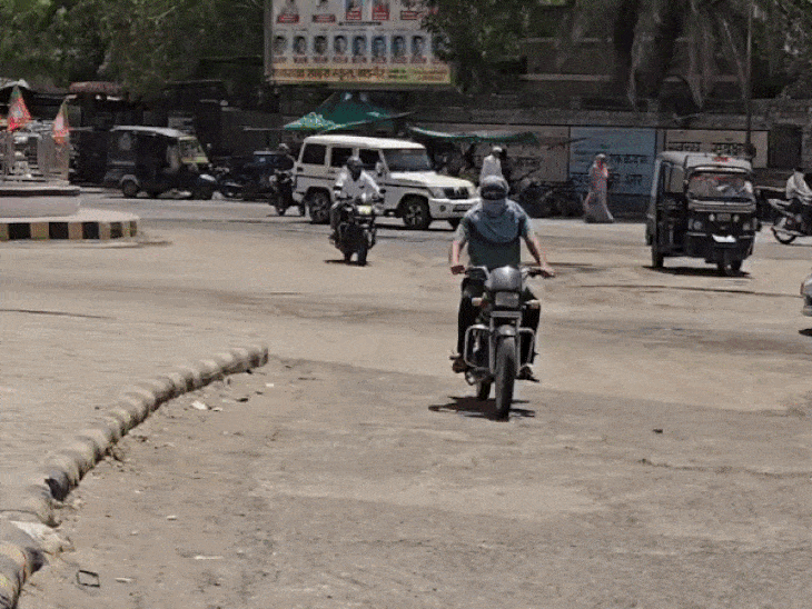 गर्म हवाओं से तापमान 45 से पार, सोमवार से नौतपा:लोगों के लू से हाल बेहाल, कल से यलो अलर्ट, बढ़ेगी गर्मी