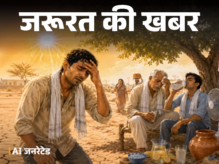 जरूरत की खबर- नौतपा में हीटवेव:ये 10 संकेत दिखें यानी आपको लू लग गई है, तुरंत डॉक्टर के पास जाएं, बचाव के लिए करें ये 14 काम