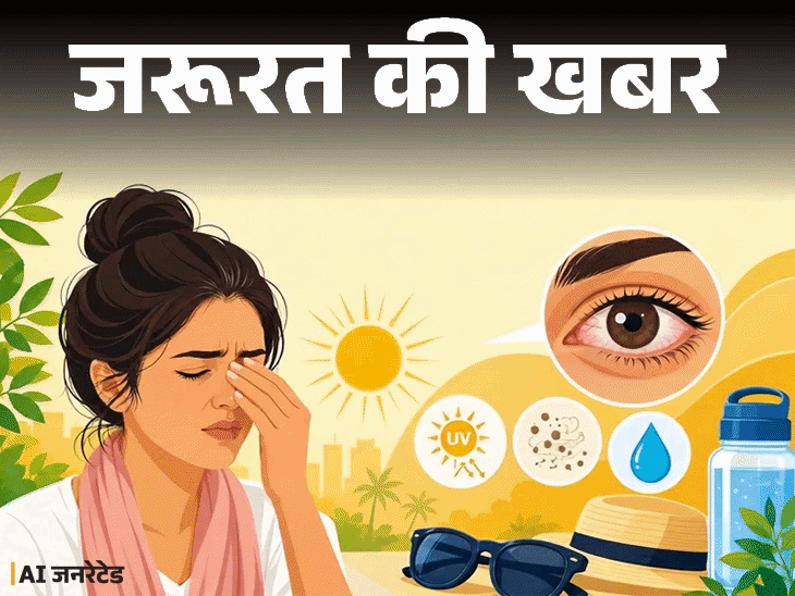 जरूरत की खबर- गर्मियों में बढ़ते आई एलर्जी के केस:ये 9 संकेत दिखें तो न करें इग्नोर, एक्सपर्ट से समझें 11 जरूरी सावधानियां