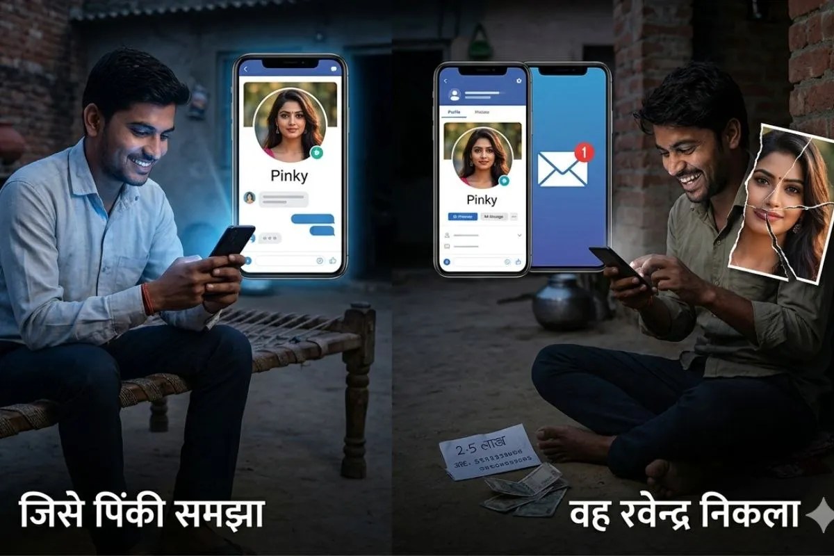 पिंकी’ के प्यार में लुटाए 2.5 लाख, जब घूंघट उठा तो निकला पड़ोस का रावेन्द्र, फतेहपुर का अनोखा लव फ्रॉड