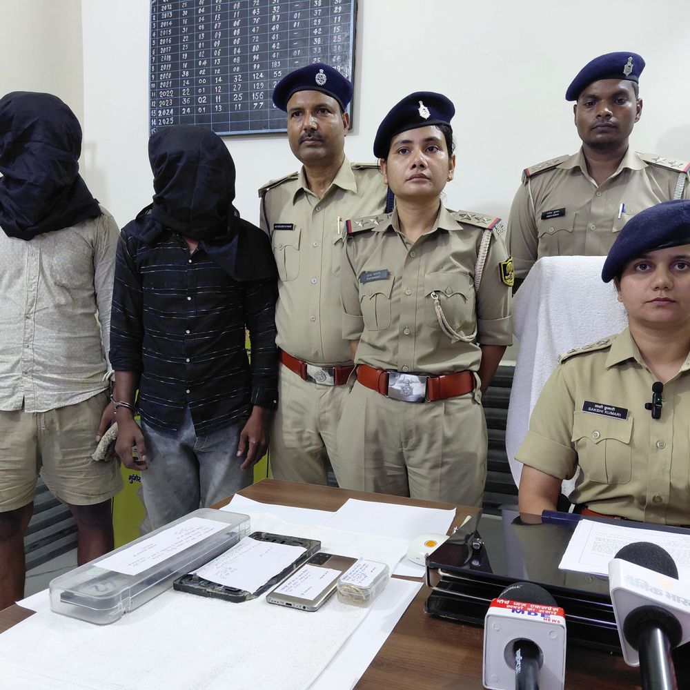 खगड़िया में 24 घंटे में लूटकांड का खुलासा:दो बदमाश गिरफ्तार, जेवर-नकदी बरामद, ग्रामीणों की मदद से मिली सफलता