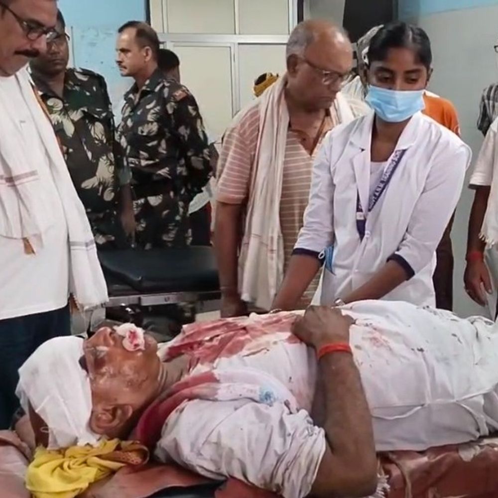 बीजेपी नेता पर जानलेवा हमला मामले में FIR:अतिक्रमण हटाने के दौरान लाठी-डंडे से पीटा, मंत्री संजय टाइगर बोले- दोषी के खिलाफ सख्त कार्रवाई होगी