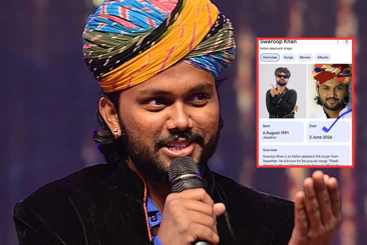 राजस्थानी सिंगर स्वरूप खान को Google ने कर दिया था ‘मृत’ घोषित, पोस्ट कर सिंगर बोले- मैं अभी जिंदा हूं