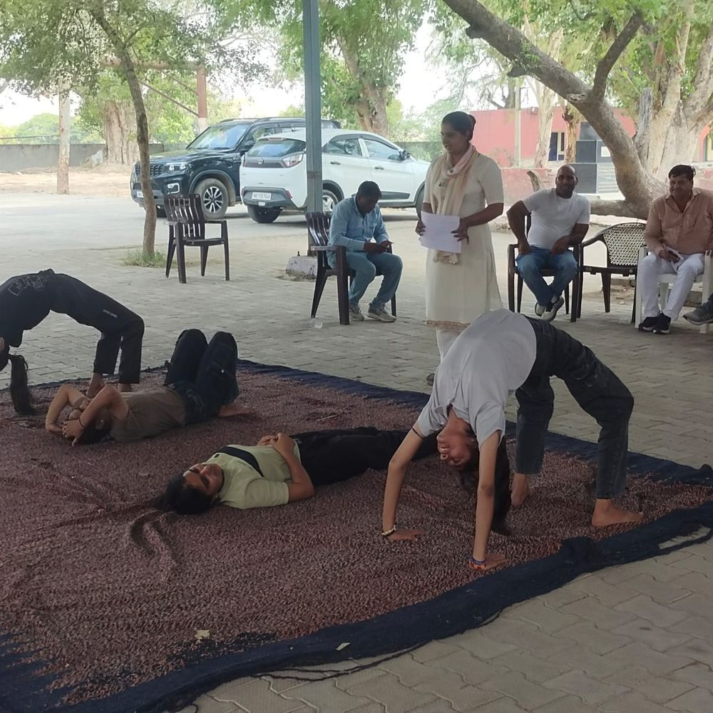 महम में ब्लॉक स्तरीय योगासन प्रतियोगिता:लड़कियों में प्रीति- लड़कों यश पहले स्थान पर, राधिका और राहुल दूसरे नंबर पर रहे