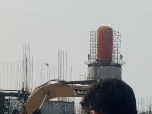 विराट रामायण मंदिर में 18 फीट ऊंची नंदी की मूर्ति:अयोध्या में रामलला की प्रतिमा बनाने वाले अरूण योगीराज करेंगे निर्माण, 18 महीने में होगी तैयार