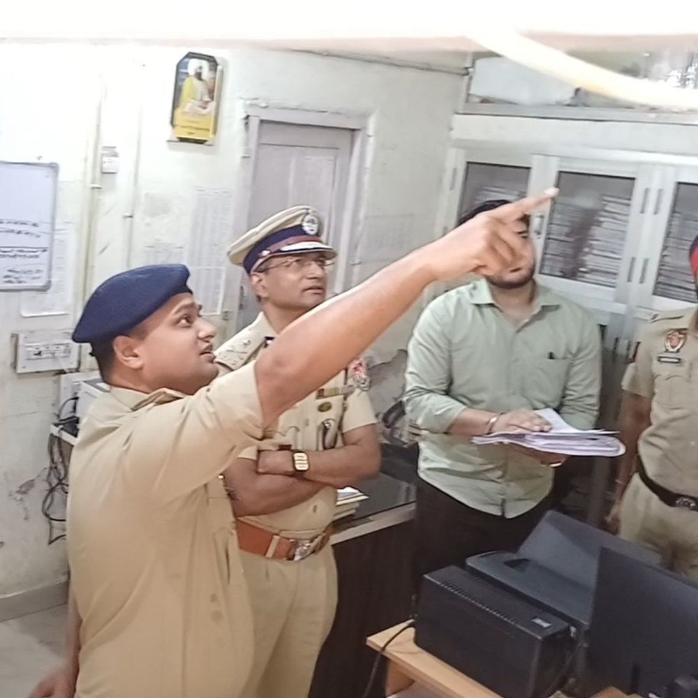 घल्लूघारा सप्ताह: पंजाब पुलिस अलर्ट, सुरक्षा कड़ी:एडीजीपी सुरक्षा ने फतेहगढ़ साहिब में नाके-थाने का निरीक्षण किया, अराजकतत्वों पर तुरंत कार्रवाई के आदेश