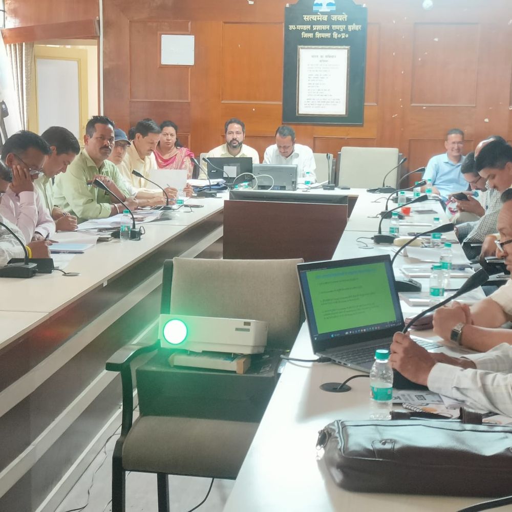 शिमला में जनगणना का पहला चरण 16 जून से:रामपुर में प्रगणकों-सुपरवाइजरों को विशेष प्रशिक्षण,15 जुलाई तक घर-घर जुटाएंगे डेटा