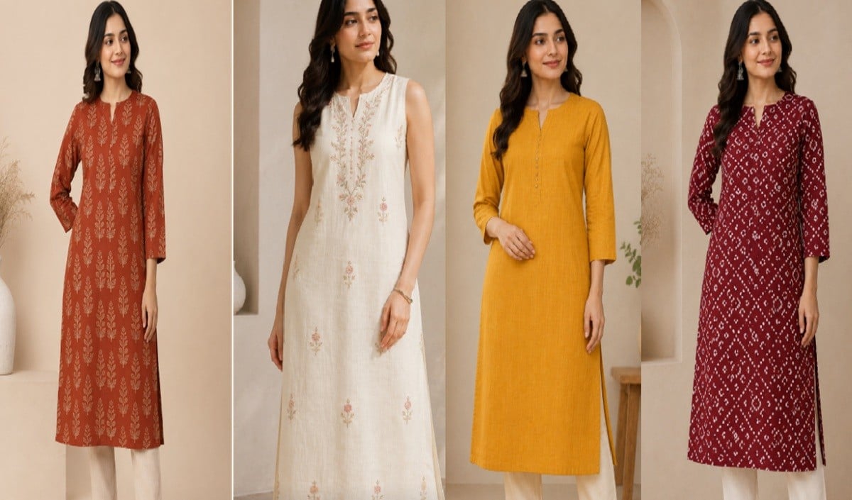 Summer Fashion 2026: तपती गर्मी में स्टाइल से न करें समझौता, ये 5 Cotton Kurta देंगे आराम