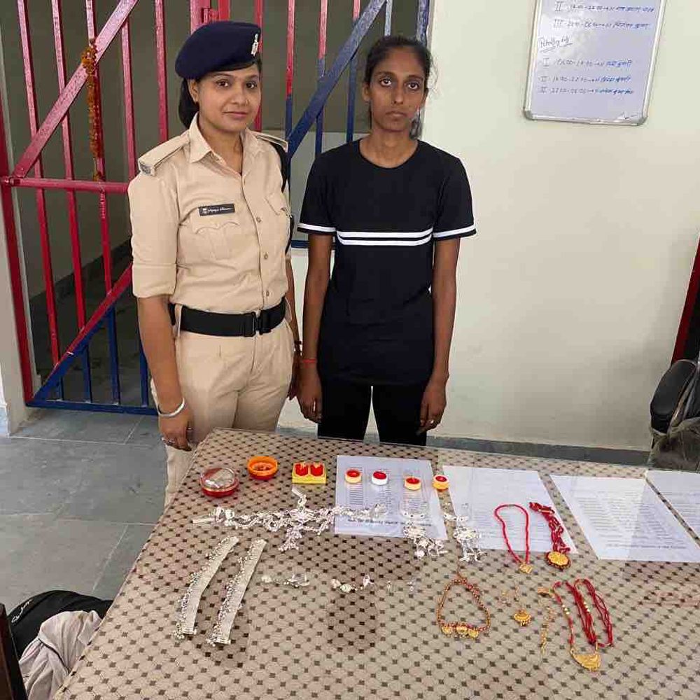मोतिहारी में 24 घंटे में नवविवाहिता जेवर सहित बरामद:ससुराल से भागी थी युवती, मर्डर का आरोप निकला गलत