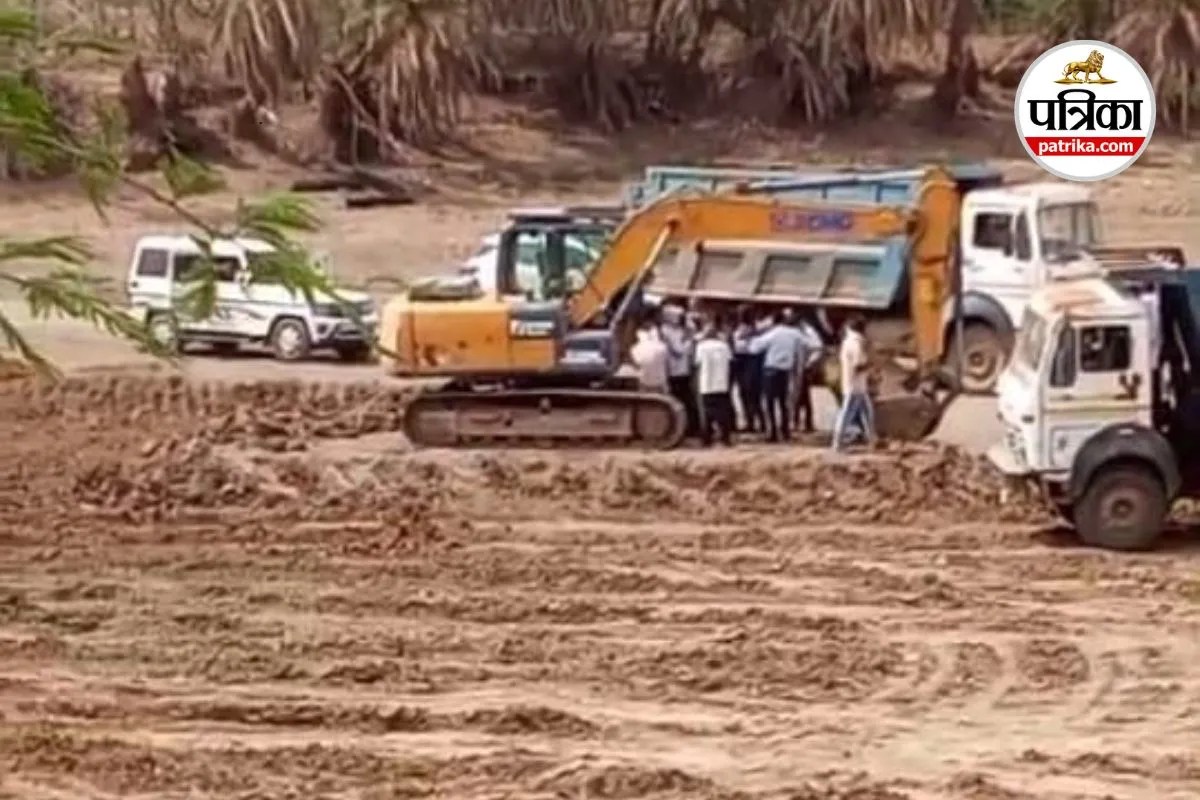 नायब तहसीलदार के आदेश का खुला उल्लंघन, नवापारा में चल रहा ये अवैध काम, वायरल हुआ वीडियो