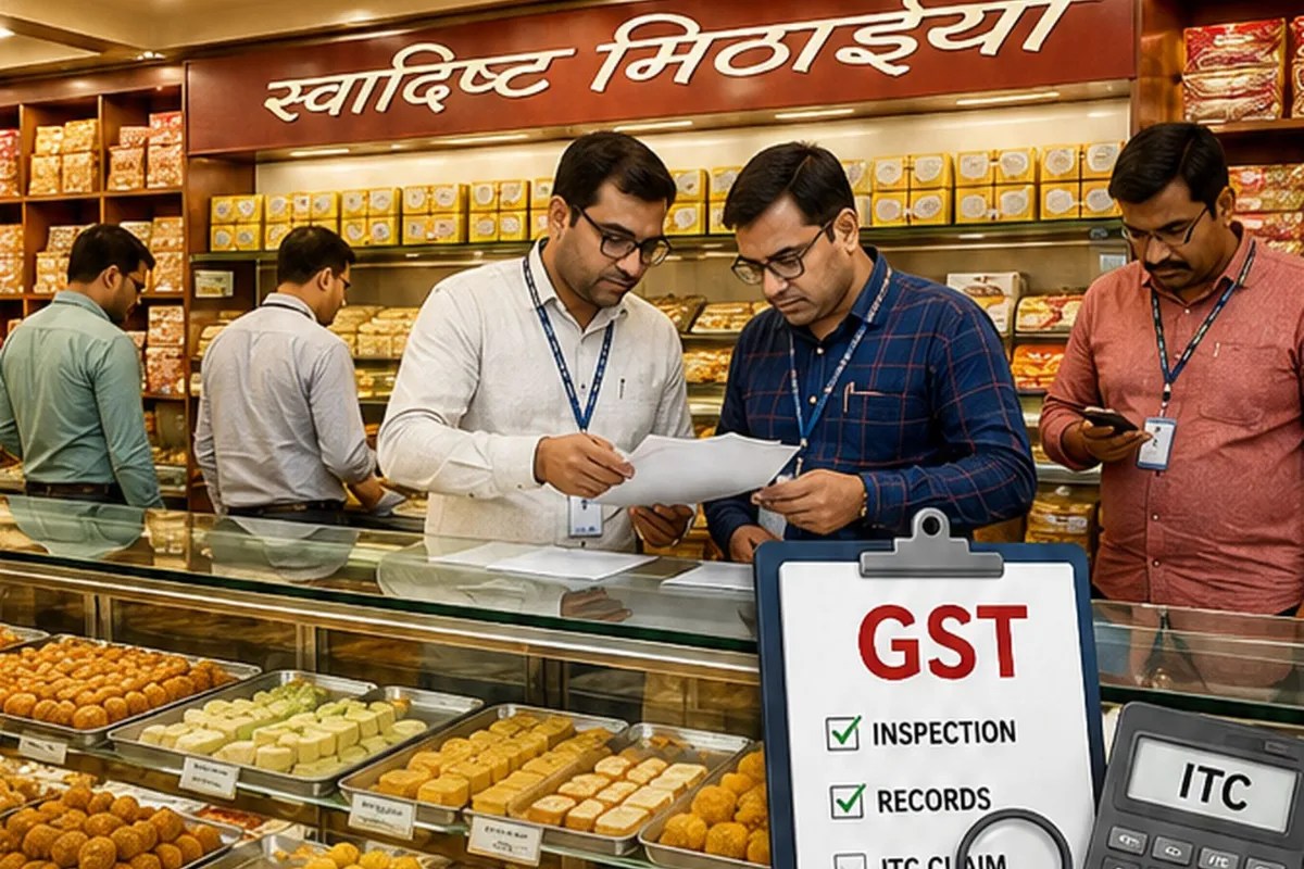 GST Department Raid: राजस्थान के प्रसिद्ध मिठाईवाले पर GST की कार्रवाई, रेस्तरां खर्चों पर गलत ITC क्लेम का शक