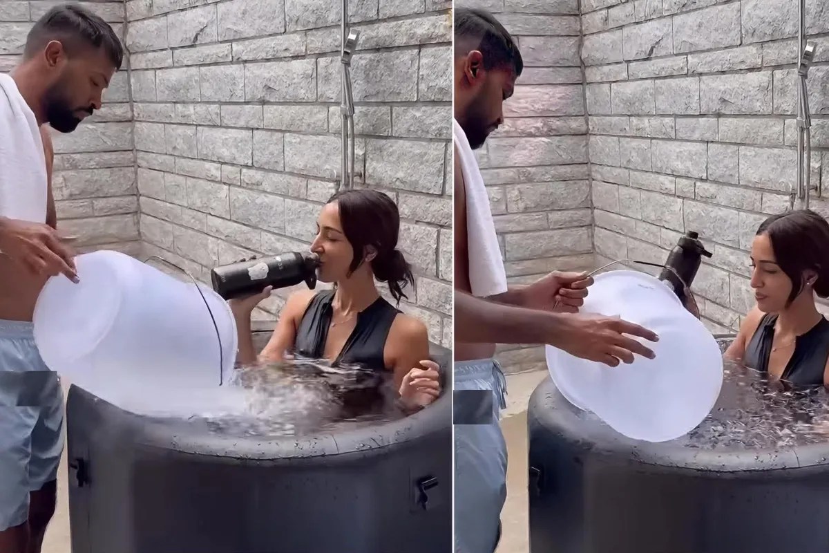 आइस बाथ में हार्दिक पांड्या और माहिका शर्मा की मौजूदगी ने बढ़ाई चर्चा, Video वायरल