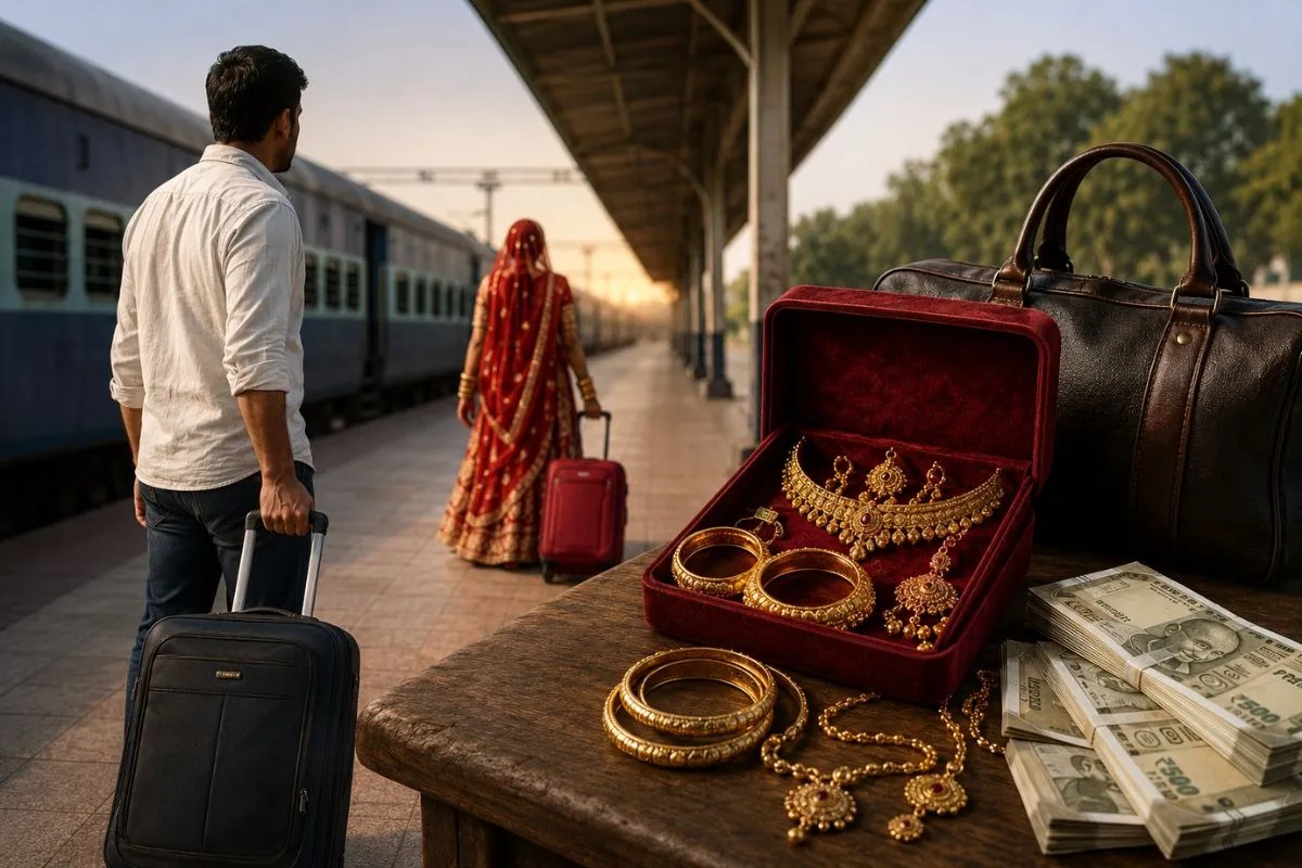 जयपुर में लुटेरी दुल्हन का खेल! शादी के 8वें दिन पति को स्टेशन पर छोड़ गहने-नकदी लेकर हुई फरार