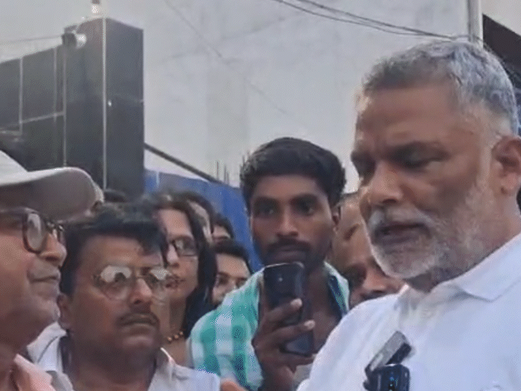 बेवजह स्वास्थ्य मंत्री को बदनाम मत कीजिए- पप्पू यादव:मुजफ्फरपुर पहुंचे सांसद ने हाथ जोड़ कर कहा- ‘निशांत कुमार बिहार को बचा लीजिए