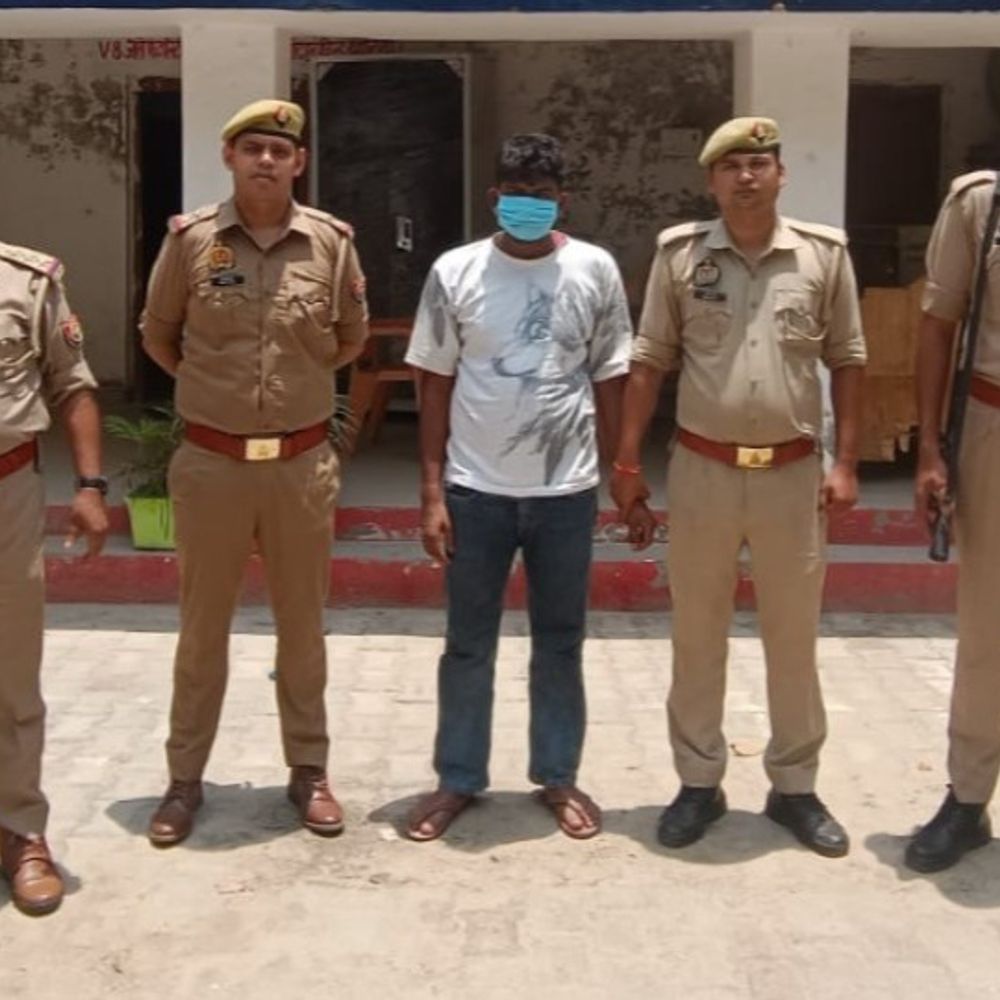 25 हजार का इनामी गैंगस्टर उत्तम गिरफ्तार:हरदोई पुलिस ने टड़ियावां इलाके से दबोचा, गिरोह बनाकर करता था चोरी