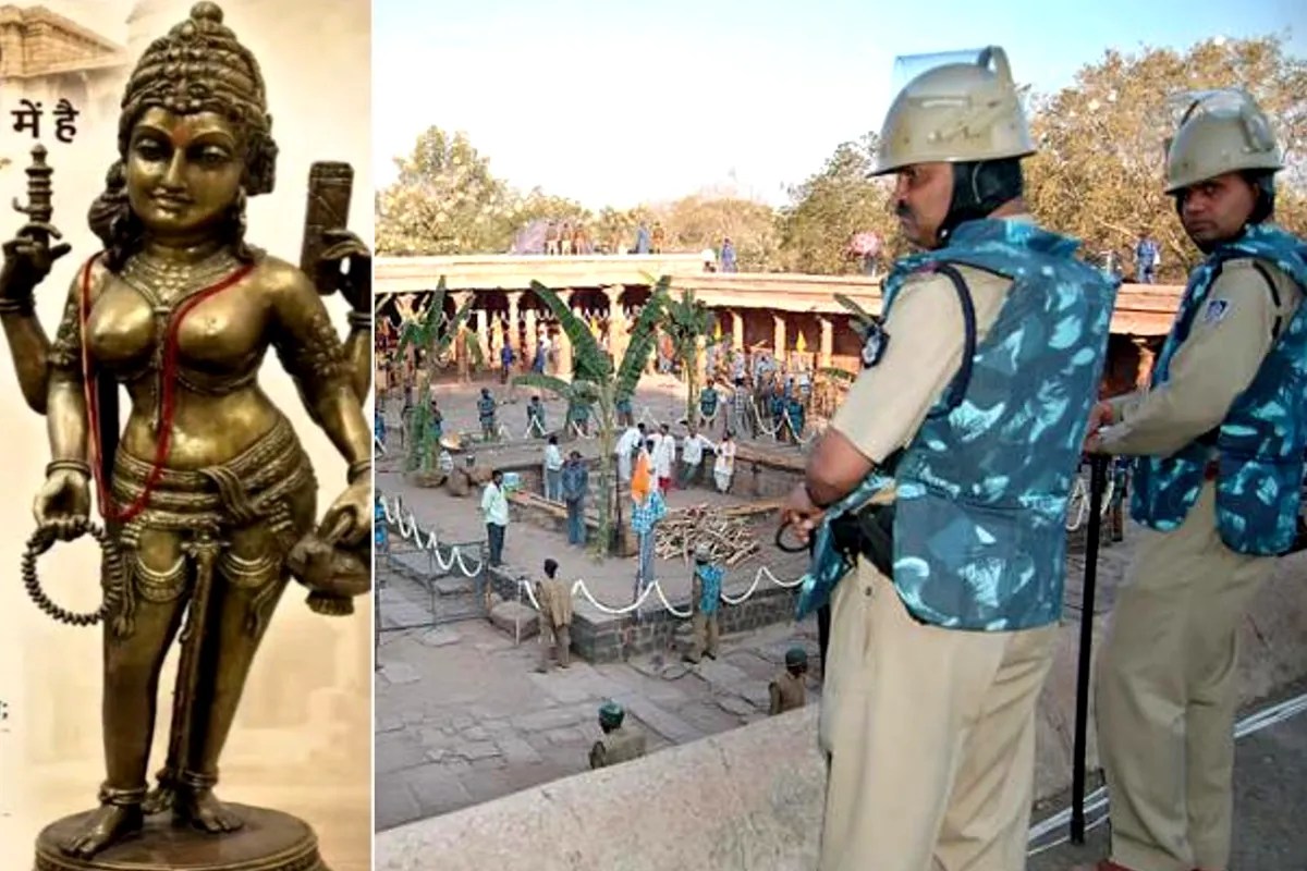 भोजशाला में चुपके से प्रतिमा रखे जाने का मामला, परिसर में बढ़ाई गई चौकसी