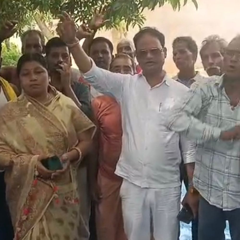 विक्रमशिला विश्वविद्यालय भूमि अधिग्रहण पर किसानों का विरोध:उचित बाजार मूल्य पर मुआवजे की मांग, भागलपुर में किया प्रदर्शन