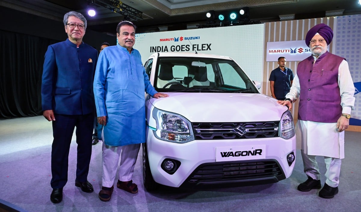 Maruti की Flex Fuel Wagon R लॉन्च, 85% इथेनॉल से चलेगी भारत की पहली कार!