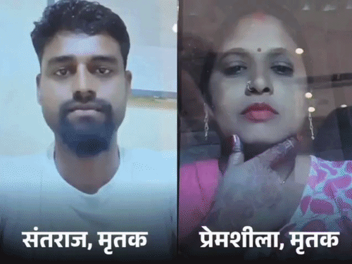 ‘मम्मी ने कहा था शाम तक लौट आऊंगी’:रो- रो कर बोली बेटी, गोरखपुर में ट्रेलर की टक्कर से दंपति की मौत