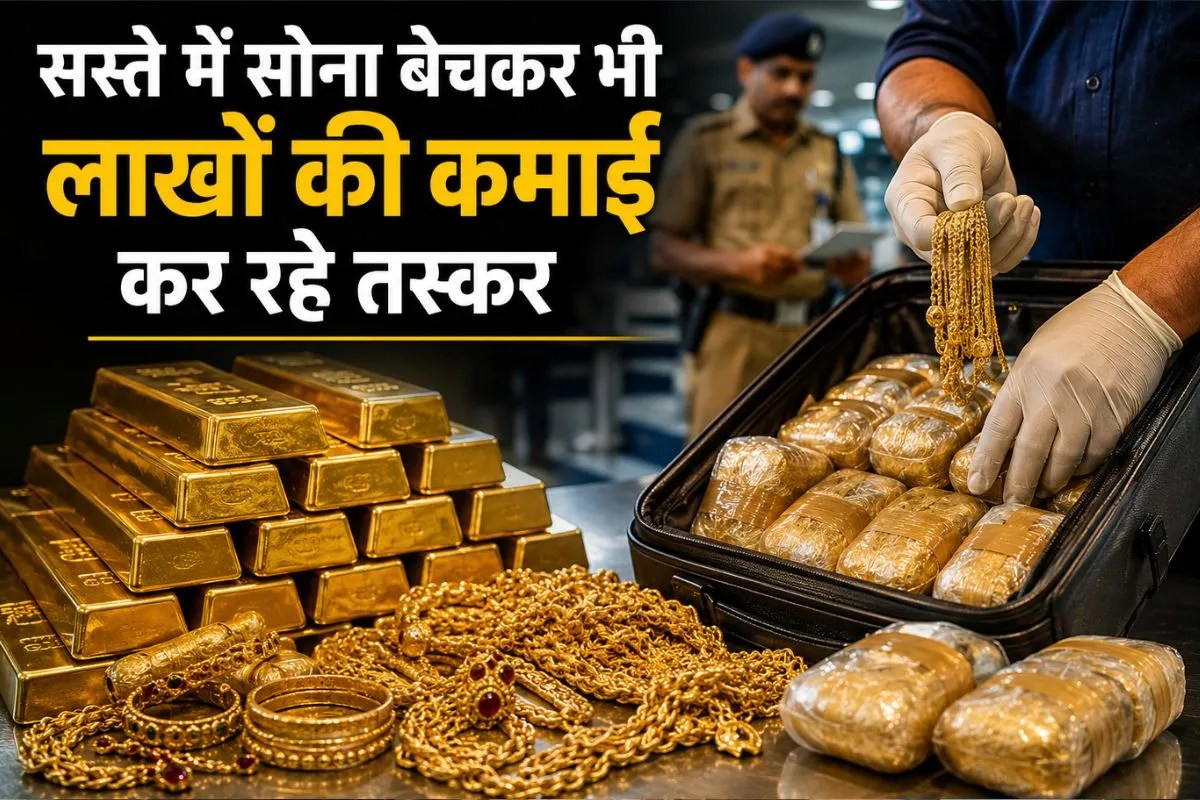 Gold Smuggling: 10 लाख रुपये किलो सस्ता मिल रहा तस्करी वाला सोना, गल्फ कंट्रीज, बांग्लादेश और नेपाल के रास्ते यूं आ रहा भारत