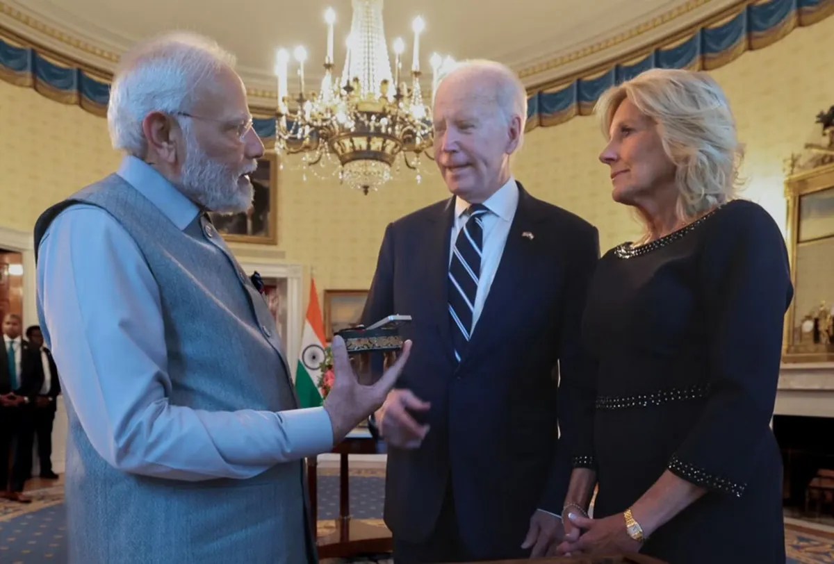 पीएम मोदी ने गिफ्ट में दिया था जो हीरा उसे रखना चाहती थी पूर्व अमेरिकी राष्ट्रपति जो बाइडन की पत्नी जिल, आत्मकथा में किया खुलासा
