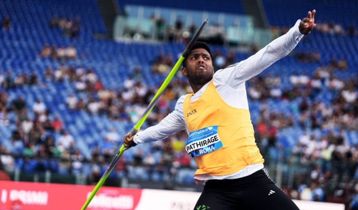Rome Diamond League में बड़ा उलटफेर, Sri Lanka के रुमेश ने Neeraj Chopra को पछाड़ बनाया Record