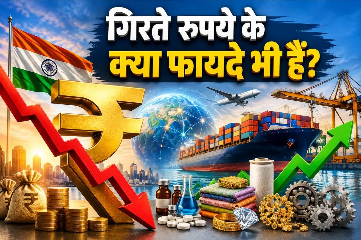 Rupee vs Dollar: गिरते रुपये के भी हैं कई फायदे, IT-फार्मा समेत 7 सेक्टर्स में बढ़ सकता है मुनाफा, घरेलु कंपनियों के लिए मौके