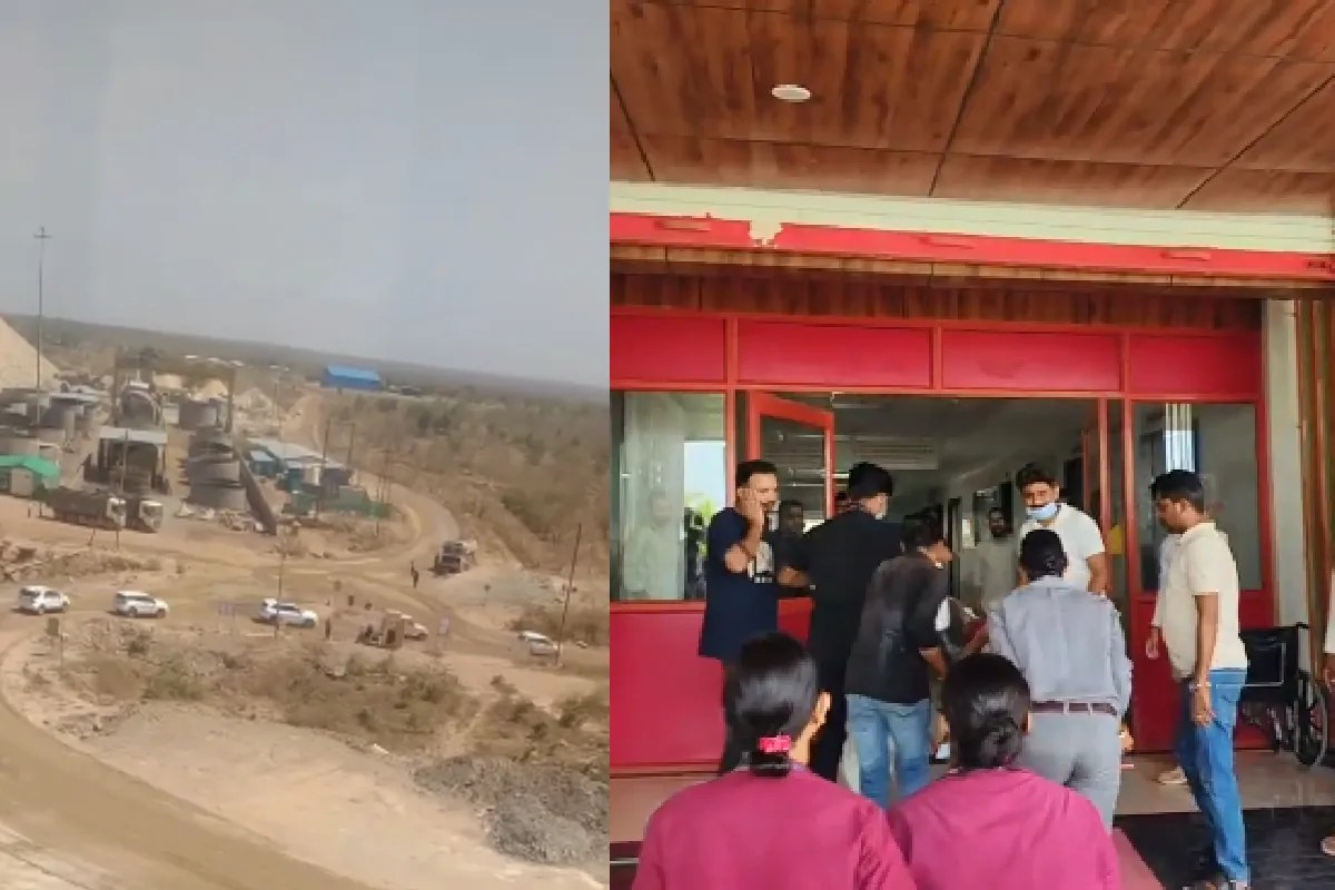एमपी के नीमच में अचानक 100 फीट की ऊंचाई से गिरी लिफ्ट, 6 मजदूर घायल