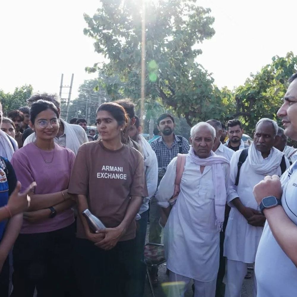 PST ट्रैक का निरीक्षण करने पहुंचे HSSC चेयरमैन:अभ्यर्थियों से पूछा- कोई परेशानी तो नहीं, बोले ; सभी तैयारियां हो चुकी पूरी