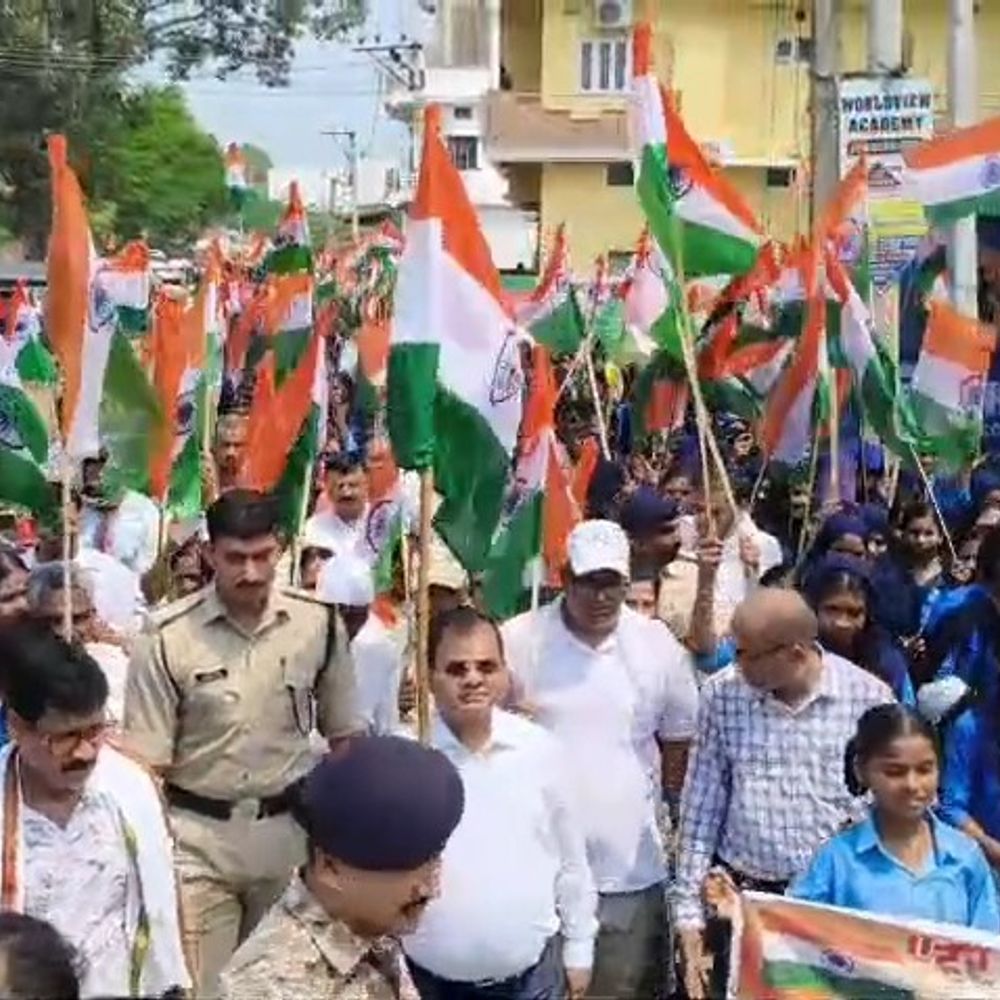 बेगूसराय में निकली तिरंगा रैली:बगवाड़ा से पचंबा तक, जनप्रतिनिधि-छात्रों ने दिया राष्ट्रप्रेम का संदेश