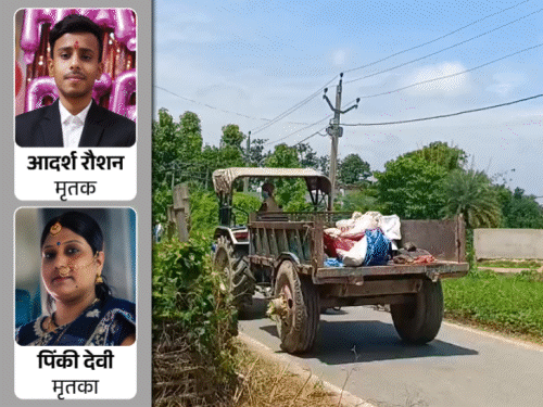 मकान मालिक से था अफेयर, विवाद के बाद संदिग्ध मौत:मुजफ्फरपुर में मां-बेटे की मौत मामले में FIR; बूढ़ी गंडक में मिला था शव; NEET की तैयारी करता था बेटा
