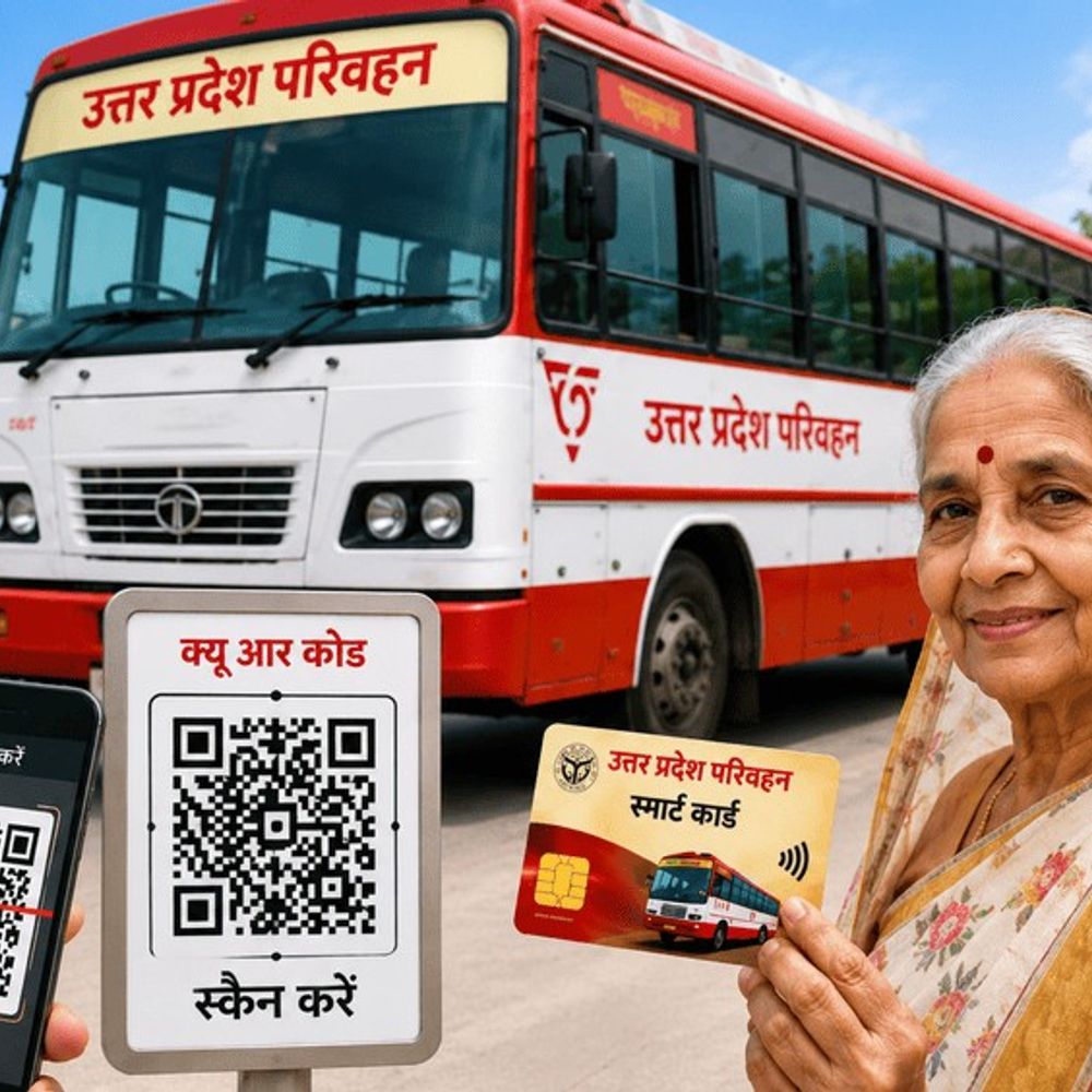 वरिष्ठ महिलाओं की मुफ्त बस यात्रा में नया बदलाव:क्यूआर कोड स्कैन होते ही सामने आएगा यात्री की पूरी जानकारी, फर्जी कार्ड पर लगेगी रोक