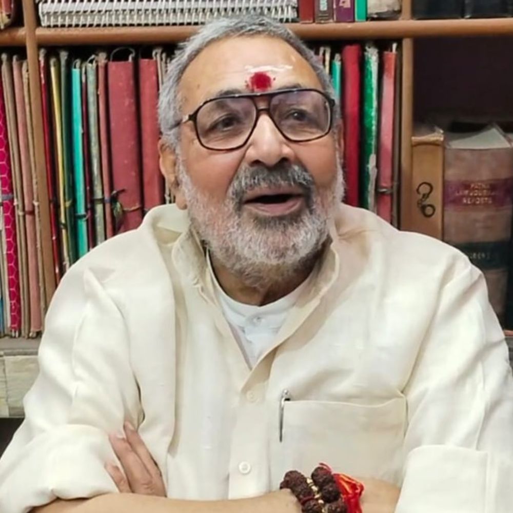 ‘कांग्रेस अब गांधी जी की नहीं, मुस्लिम लीग की पार्टी’:गिरिराज सिंह बोले- राहुल पर दोहरी नागरिकता का केस चल रहा है, उनका राष्ट्र प्रेम सबको पता है