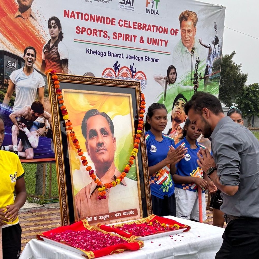 खेल दिवस पर बोले ओलंपियन ललित उपाध्याय:खिलाड़ियों को आगे बढ़ाने के लिए कोचिंग, बेहतर मैदान और संस्थागत मदद मिलना जरूरी