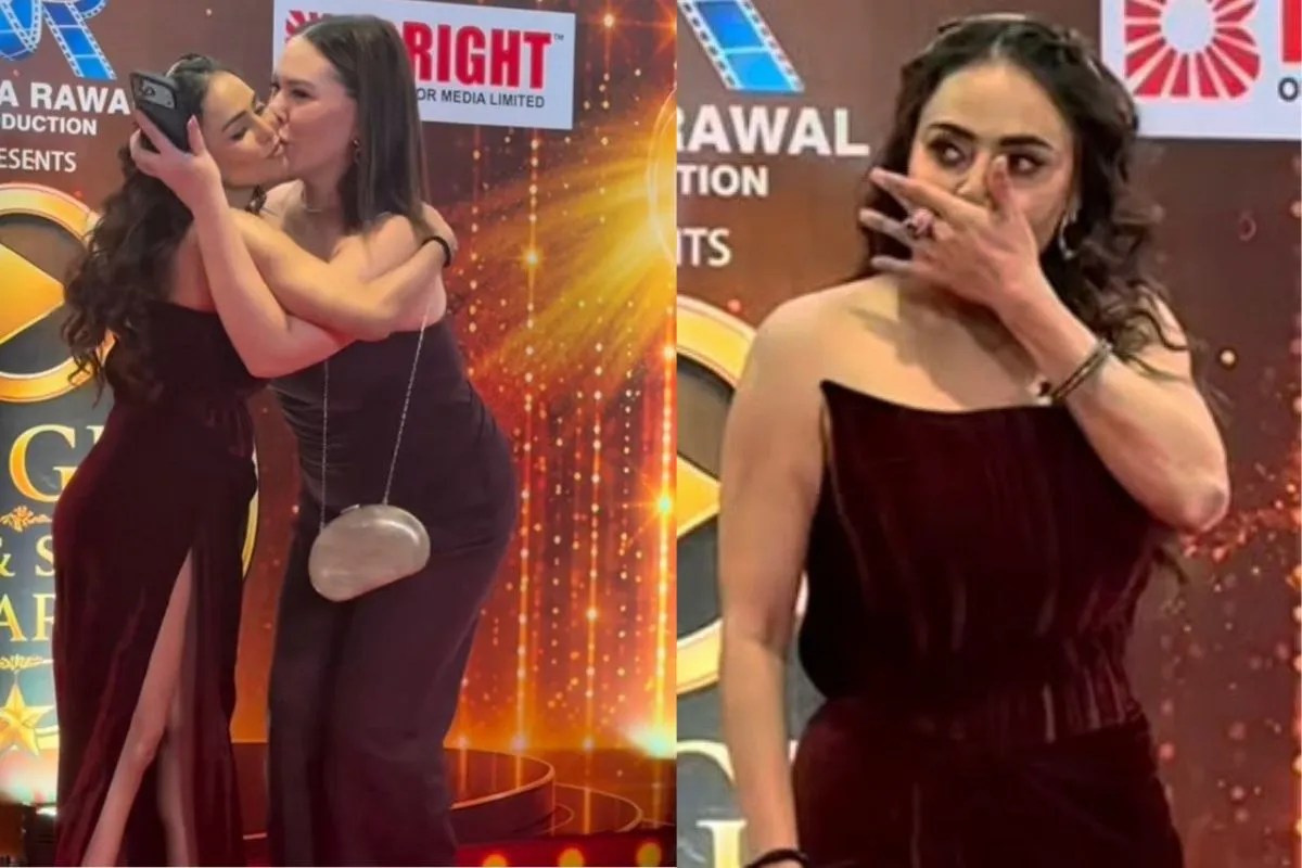 निकिता रावल को फैन ने जबरदस्ती किया Lip Kiss, अभिनेत्री की हालत हुई खराब, डर से कांपी