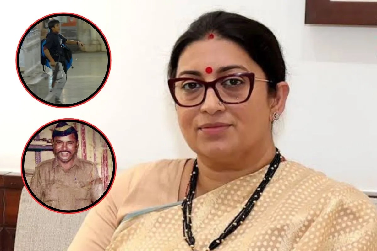 स्मृति ईरानी ने कसाब पर दिया बयान, बोलीं- 26/11 में तुकाराम ओंबले ने नहीं किया था युवा व्यक्ति का इंतजार