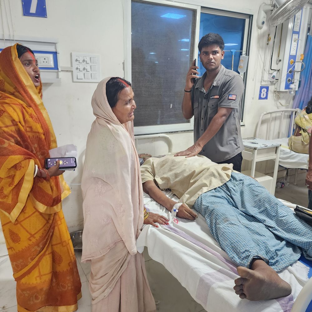 सीवान सदर अस्पताल में मरीज की मौत:इलाज में लापरवाही के आरोप में परिजन ने किया हंगामा, अस्पताल में दवा नहीं था उपलब्ध