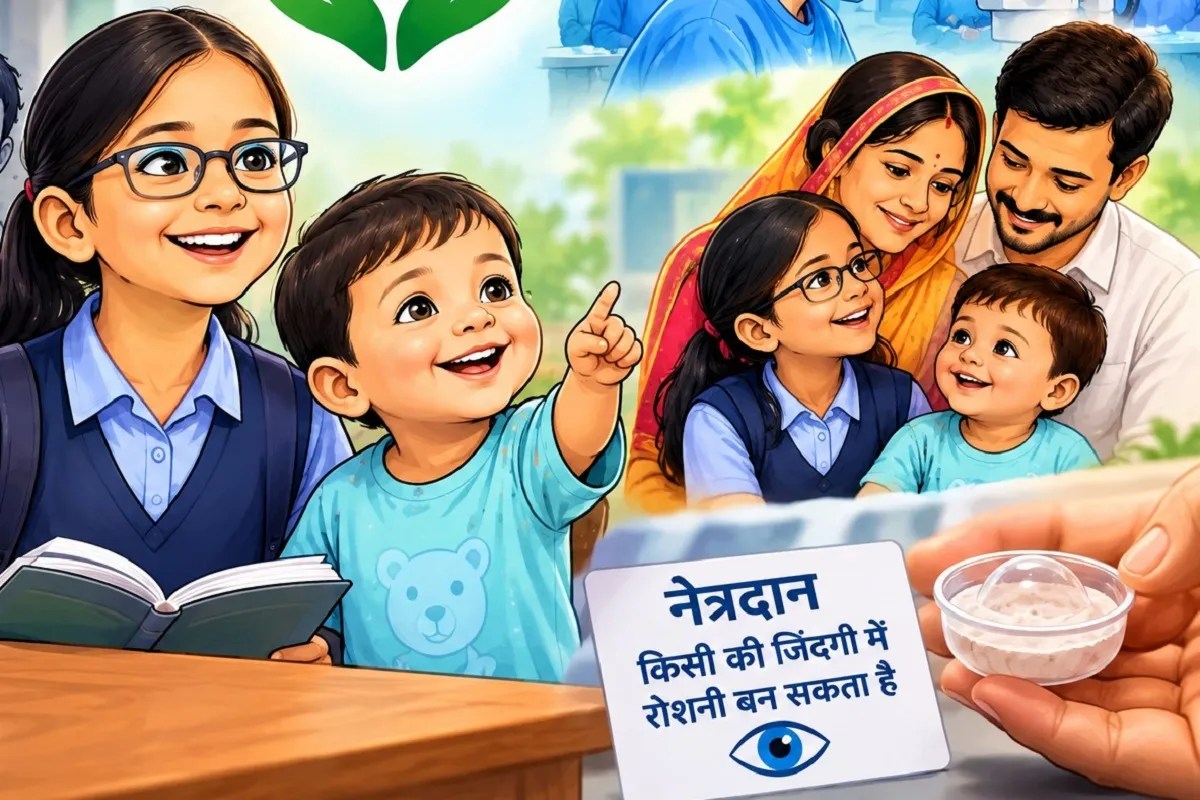 राखी से पहले नेत्रदान से अब भाई की जिंदगी में भी लौटी आंखों रोशनी