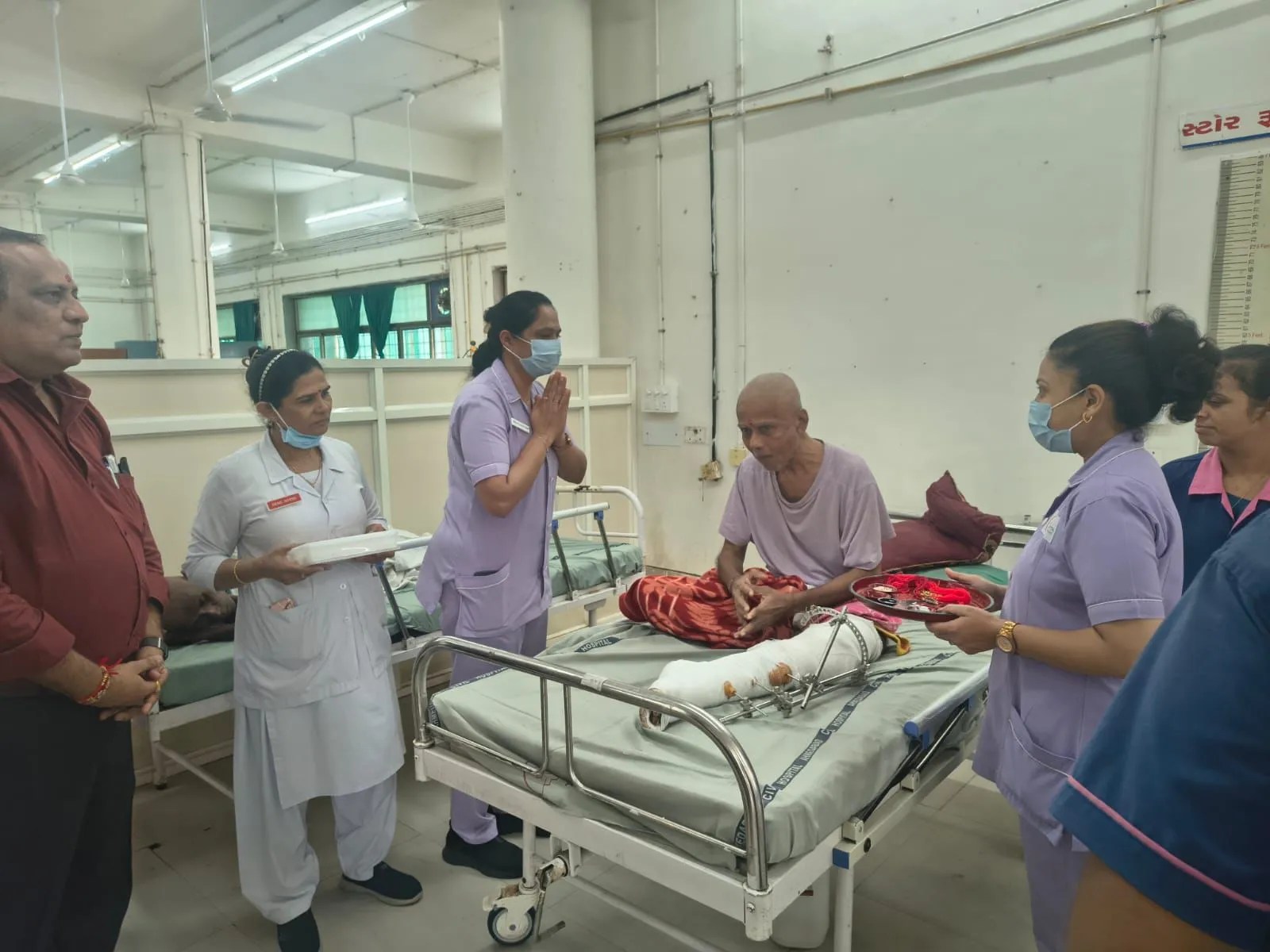 60 लावारिस मरीजों के लिए सिविल अस्पताल के कर्मचारी ही बने परिवार