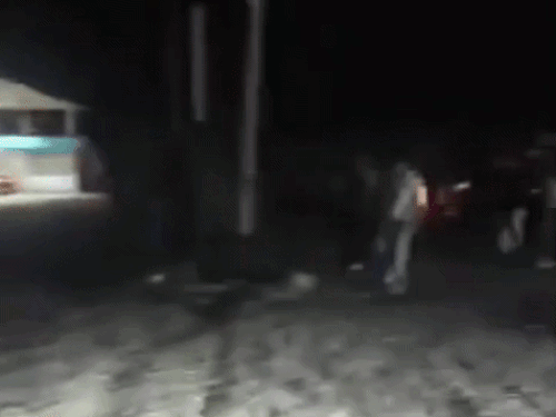 करनाल में नायरा पंप के सामने फायरिंग:कार सवार बदामशों ने 3 से 4 राउंड किए हवाई फायर,मौके से 3 खोल बरामद