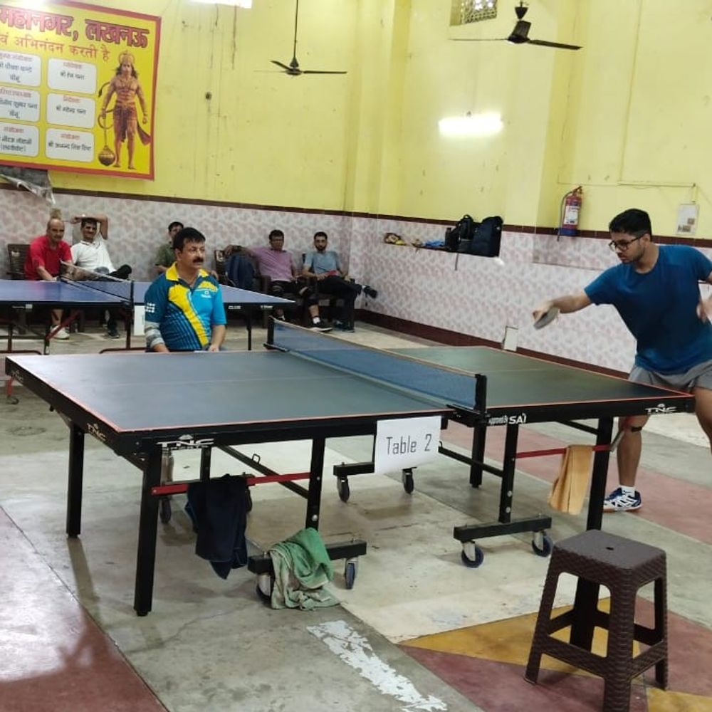 लखनऊ में 80वें स्वतंत्रता दिवस खेल उत्सव की शुरुआत:टेबल टेनिस प्रतियोगिता में 55 खिलाड़ियों ने दिखाया दमखम