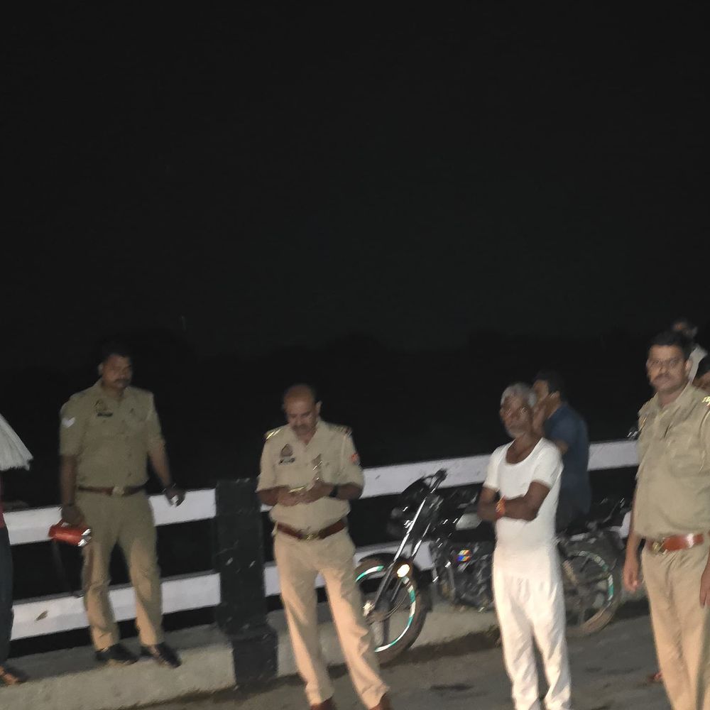 पहुंज नदी में नहाने उतरा युवक तेज बहाव में बहा:ग्रामीण गोताखोरों ने तलाशा, नहीं मिला; NDRF को दी सूचना
