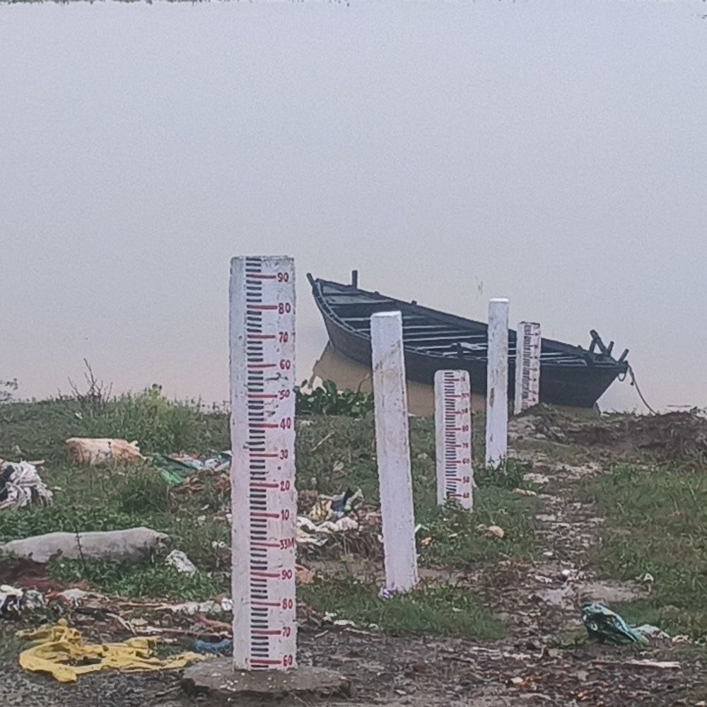 भागलपुर- कहलगांव में खतरे के निशान से ऊपर पहुंची गंगा:34 सेंटीमीटर बढ़ा जलस्तर, प्रशासन ने लोगों से घाटों से दूर रहने की अपील की