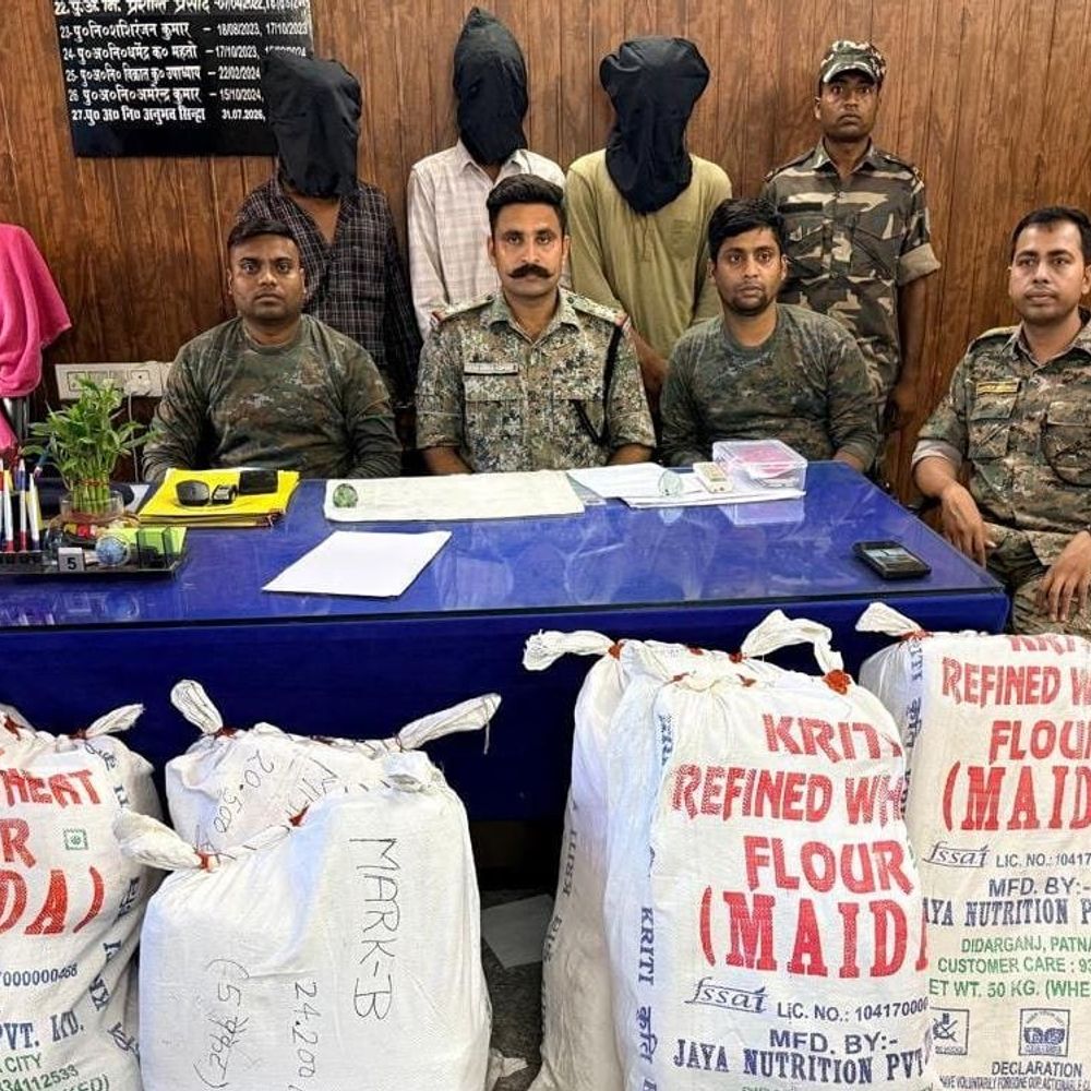 146 किलो गांजा जब्त, 3 अंतरराज्यीय तस्कर गिरफ्तार:22 लाख का गांजा, होंडा सिटी-बोलेरो भी जब्त; ओडिशा के हैं तीनों